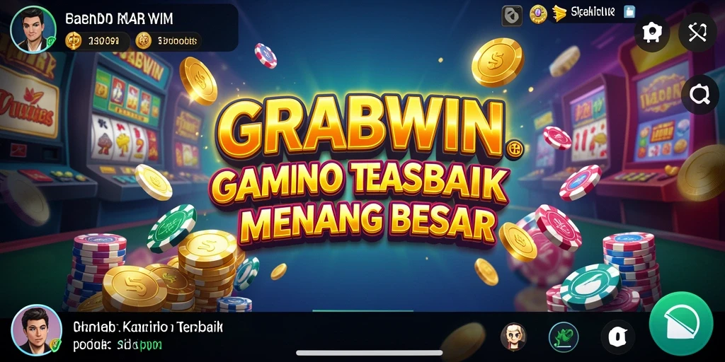 Gameplay seru GRABWIN yang menawarkan pengalaman Kasino nyata.