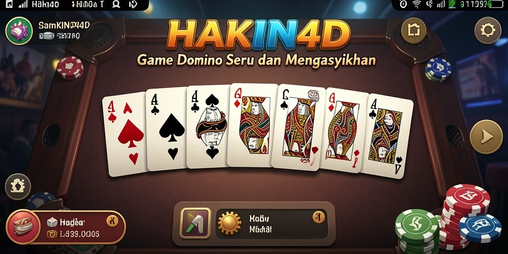 Tampilan gameplay HAKIN4D yang menarik dan seru.