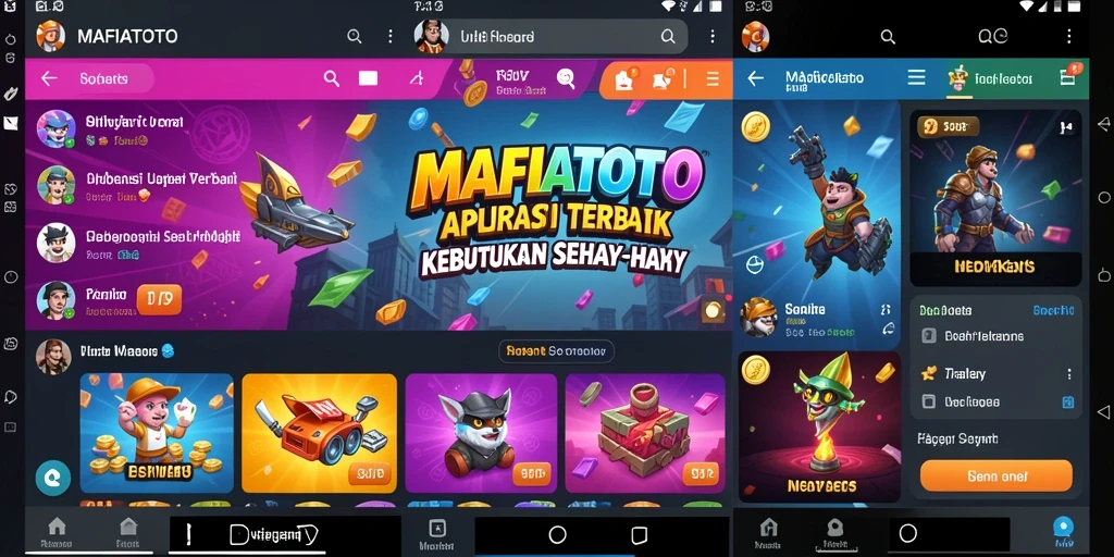 Tampilan utama MAFIATOTO dengan fitur-fitur Utility yang terintegrasi.