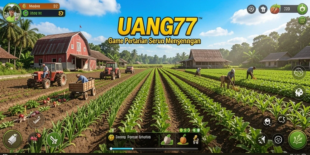 Tampilan gameplay UANG77 yang seru dan interaktif.